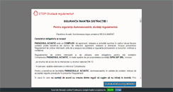 Desktop Screenshot of paradisulacvatic.ro